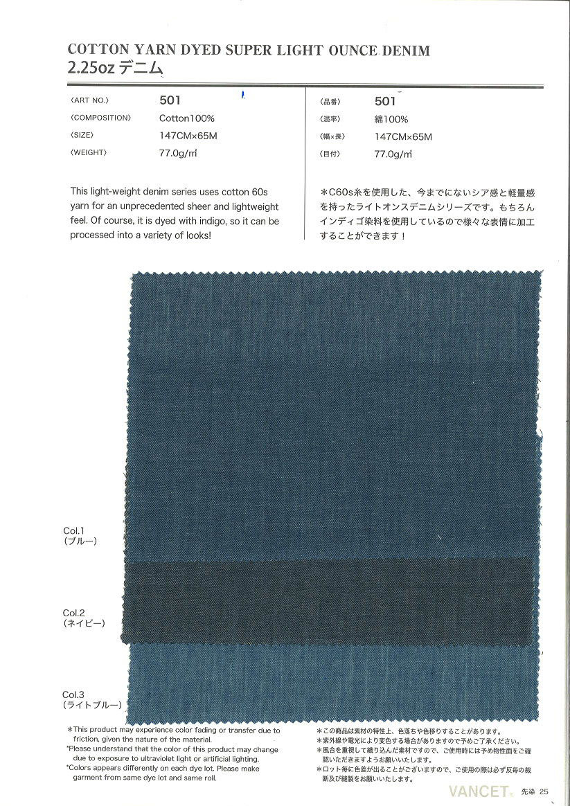 501　２．２５ｏｚデニム